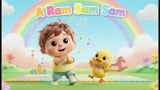 A Ram Sam Sam – Nursery Rhyme, Toddler Learning, Action Song, and Playful Dance Adventure