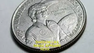 🇺🇸2022D Sally Ride &ldquo;Ghost&rdquo; Quarter Error 👻 &ndash; Check Your Change! & Up $40 To $100💰#2022Quarter #Money