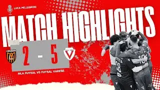 ⚽ MLA Futsal - Futsal Varese 2-5 | Highlights Calcio a 5 | ⚪🔴