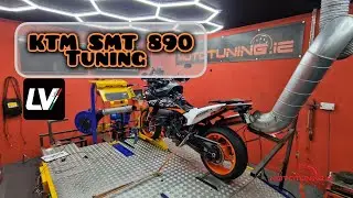 KTM 890 Leovince Decat/End can + ECU Tuning 