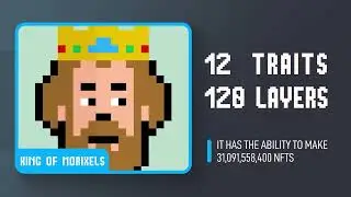 morixels pixel art pfp nft collection on fxhash