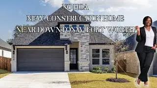 New Construction Home Tour in River Oaks, TX | No HOA | $503,900