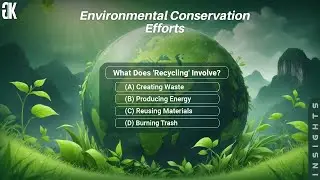 Environmental Conservation Efforts | Environmental  Gk Quiz | GK Quiz | General Knowledge Questions