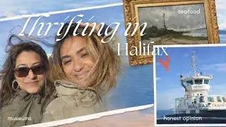 thrifting in Halifax, Nova Scotia | shopping, food, museums, honest review