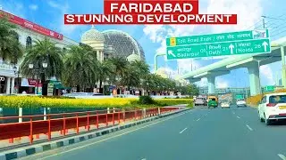 You Won&rsquo;t Believe the Development of Faridabad 😱 | Metro, IT Parks & Delhi Entry