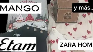 COMPRAS EN MANGO, ETAM, ZARA HOME e ideas para hacer un regalo