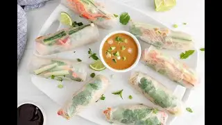 Vegan Rice Paper Rolls