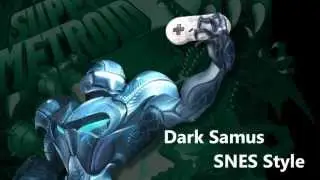 Metroid Prime 3 SNES Style - Dark Samus