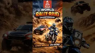 Dakar World Rally-Raid Championship 🔥 Extreme Racing #dakarrally #w2rc #rallyrace