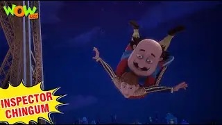 Eiffel Tower पर मिल गए Diamonds! | Motu Patlu New | Cartoon | Inspector Chingum | #spot