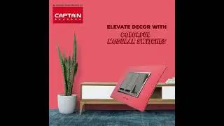 Precision meets design: Discover the versatility of Ave Series modular switches | Captain Switches