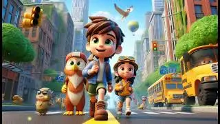 Tiny Heroes in the Big City: An Inspiring Journey of Friendship and Bravery for Young Adventurers
