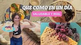 QUE COMO EN UN DÍA SALUDABLE Y REAL 💪🏻🤍✨️