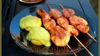 Anticuchos de Pollo  Disfrutando un domingo en familia 2/3