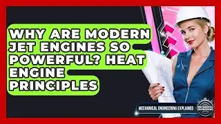 Why Are Modern Jet Engines So Powerful? Heat Engine Principles - Mechanical Engineering Explained