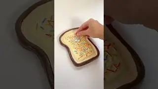 Did someone say&hellip;Fairy Bread? 😏✨🧚&zwj;♀️ #sculpd #airdryclay #pottery #summer #giftideas #craft #diy