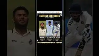 Fastest centruy in ranji trophy makes future star in India