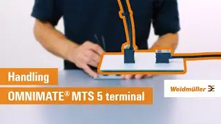 Handling | OMNIMATE&reg; MTS 5 terminal PCB terminal with SNAP IN