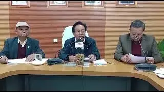 PRESS BRIEFING ON THE PANCHYAT ELECTION 2022 ORGANISED BY STATE ELECTION COMMISSIONER