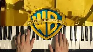 How To Play - Warner Bros Pictures Intro (PIANO TUTORIAL LESSON)
