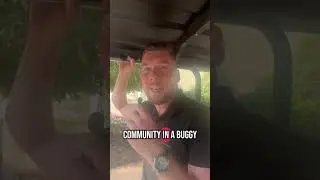 Buggy driving around JGE! #golfbuggy #earthcourse #jge #jumeriahgolfestate #dreamlife