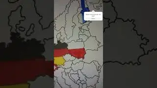 Drawing Poland on my Europe map #geography #maps #poland #polandball #drawing