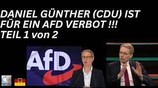 Ministerpräsident Daniel Günther CDU möchte die AfD verbieten lassen !!! Teil 1 von 2