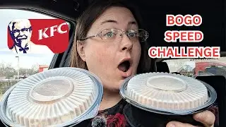 🔥 I SPEED ATE 2 KFC FAMOUS BOWLS (BOGO CHALLENGE) 🍗🔥