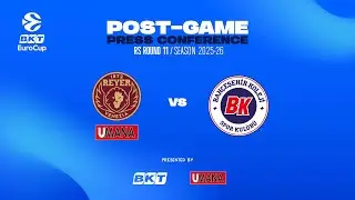 Umana Reyer Venezia -  Bahcesehir College Istanbul: Press Conference