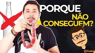 A maior dificuldade de trabalhar o Fusing com a Garrafa || EVANDRO DAMASCENO