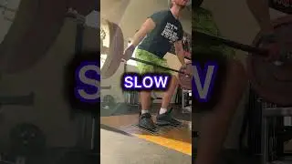 Slow Motion Vs Super Speed Snatch Pull