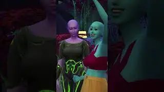 Вечеринка с инопланетянами на Сиксим! #thesims4 #gettowork