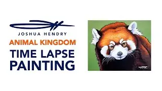 Prime Time - Red Panda Time Lapse Painting