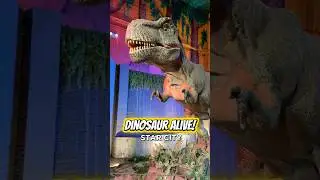 Dinosaur Alive at Star City! #starcity #dinosaurs #shortsviral