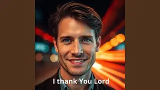I thank You Lord