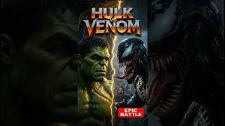 Hulk vs Venom in the Village | Emotional🥺Superhero Short Film🔥 | Black Rain Battle😱#shorts