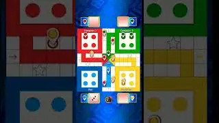 Ludo King Game play In 4 Player's || Ludo Kng #shorts