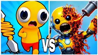 Spring Spear Snap Lancer vs Smash Puppet Ragdoll Break - ASMR Gameplay New Update 