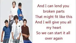 One Direction- Over Again(lyrics+pictures)