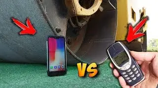 EXPERIMENT: ROAD ROLLER vs NOKIA 3310 vs EXWORLD'S TOP INDESTRUCTIBLE PHONE