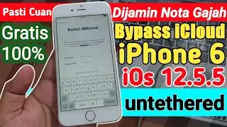 Самый простой способ обойти iCloud iPhone 6 iOS 12.5.5 Бесплатно 100%