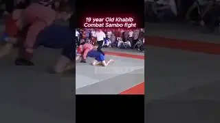 Young Khabib #khabibnurmagomedov #mma #ufc #combatsambo #fighter #grappling #armbar