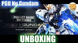 🚨 PGU Nu Gundam Unboxing 🚨 Is This the Greatest Perfect Grade Ever!?