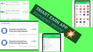 #SMARTEARN #PAYTM SMART EARN APP REVIEW KAISE PAISE KAMAYE PAYMENT PROOF #REDEEM PROOF REFER TRICK