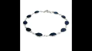 Bratara Argint Radacina de Safir Kavia #jewelry #silver #bijuteriiargint #bracelet #salsag