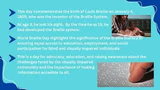 World Braille Day