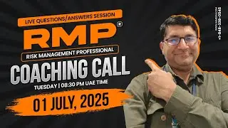 PMI-RMP Risk Management Professional Questions - Qualitative Analysis Coaching Call on 1 July 2025