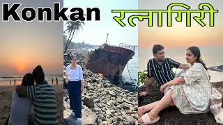Konkan Ratnagiri trip | Ganpatipule | mirya beach | aare ware beach |