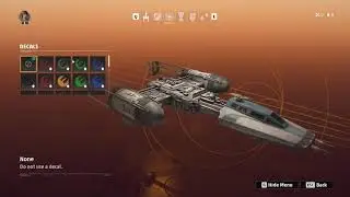Star Wars Squadrons Ship Customization
