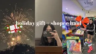 Opening My Holiday Gifts + Shopee Sale Haul
